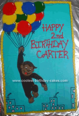  Coolest Birthday Cakes  on Coolest Curious George Cake 50