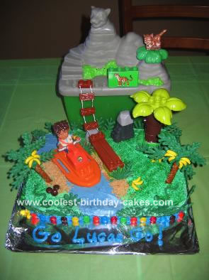 Lego Birthday Cakes on Coolest Diego Cake 10