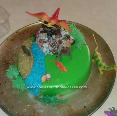 Homemade Birthday Cakes on Coolest Dinosaur Cake 48