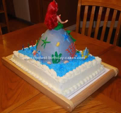Disney Princess Birthday Cakes on Coolest Disney Ariel Cake 116