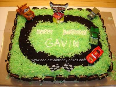 Disney Birthday Cakes on Coolest Disney Cars Cake 13