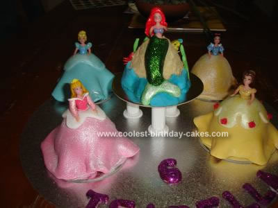 Princess Birthday Cakes on Coolest Disney Princesses Cakes 244