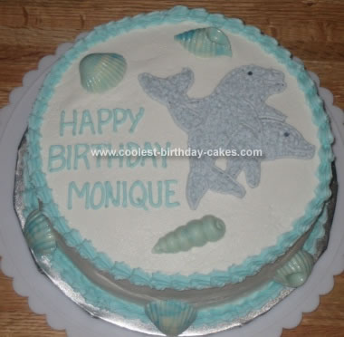  Story Birthday Party on Coolest Dolphin Birthday Cake 6