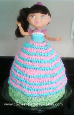 Dora Birthday Cake on Coolest Dora The Explorer Birthday Cake 115