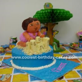 Birthday Cake Martini on Coolest Dora The Explorer Cake 65
