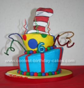 Curious George Birthday Cake on Homemade Dr  Seuss Birthday Cake  My Son Wanted A Dr  Seuss Theme For