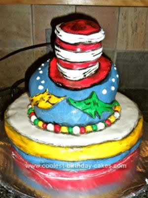 Easy Birthday Cakes on Coolest Dr  Seuss Birthday Cake Design 26
