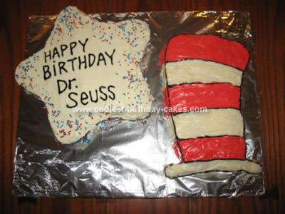 Seuss Birthday Cakes on Coolest Dr  Seuss Cat In The Hat Cake 14