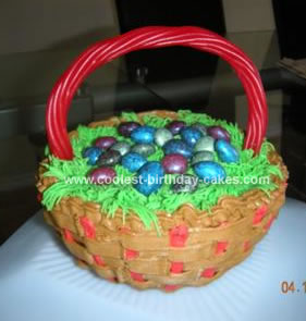 Birthday Cakes  York on Coolest Easter Basket Cake 11