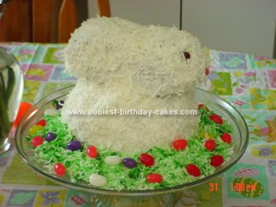 easter bunny cake pattern. easter bunny cake pattern.