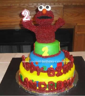 Elmo Birthday Cakes on Coolest Elmo Birthday Cake Idea 131