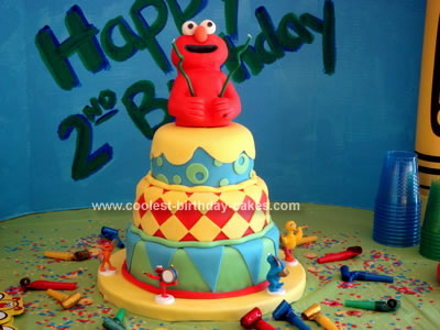 Elmo Birthday Cake on Coolest Elmo Cake 101