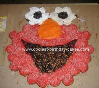 Elmo Birthday Cake on Coolest Elmo Cake 54 21334266 Jpg