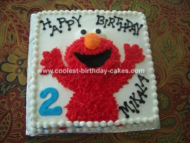 Elmo Birthday Cake on Coolest Elmo Cake 62 21341490 Jpg