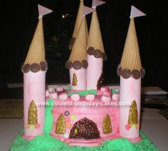 Fairy Birthday Cake on Coolest Fairy Castle Birthday Cake 325