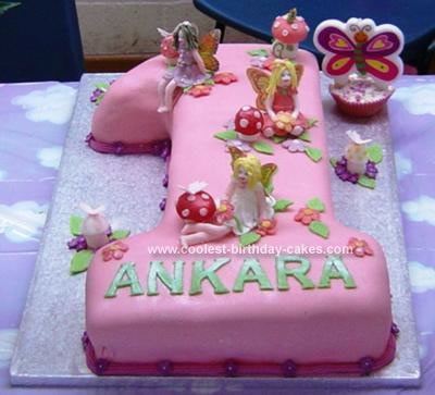 Fairy Birthday Cake on Coolest Fairy Garden Cake 39