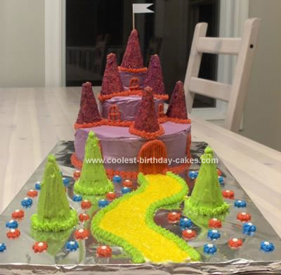 Birthday Cake  Cream on Coolest Fairy Tale Castle Birthday Cake 337