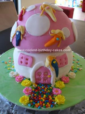 Easy Birthday Cake on Coolest Fairy Toadstool Birthday Cake 15