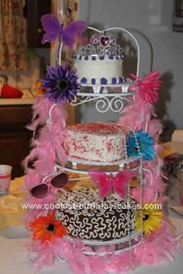 Birthday Party Food on Coolest Fancy Nancy Birthday Cake Design 5