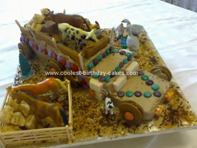 Birthday Cake Oreos on Coolest Farmyard Truck Birthday Cake 16