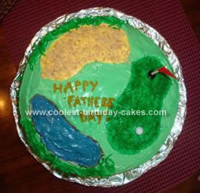  Coolest Birthday Cakes  on Coolest Father S Day Golf Cake 29