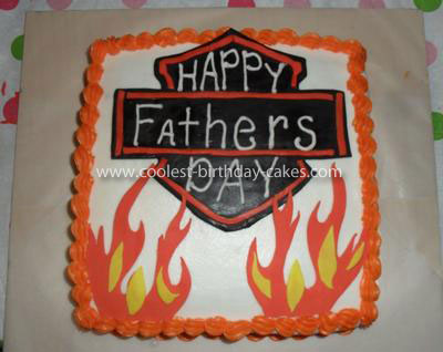 Birthday Cake on Coolest Father S Day Harley Davidson Cake 25