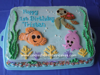 Finding Nemo on Finding Nemo Cake And Friends