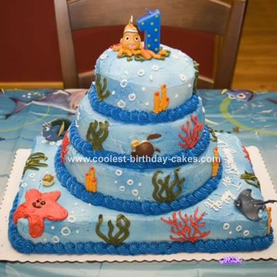 Sports Birthday Cakes on Coolest Finding Nemo Cake 25
