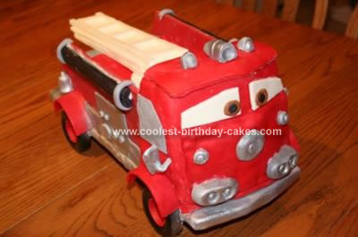 Fire Truck Birthday Cake on Coolest Fire Engine Birthday Cake 33