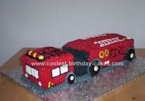Birthday Cakes Atlanta on Coolest Fire Truck Cake 40