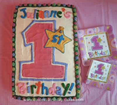 Baby Birthday Cake on Coolest First Birthday Cake 52