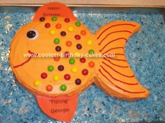 Fish Birthday Cake on Coolest Fish Cake 41