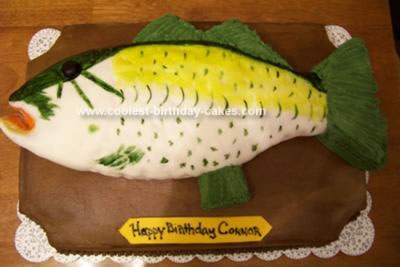 Fish Birthday Cakes on Coolest Fish Cake 42