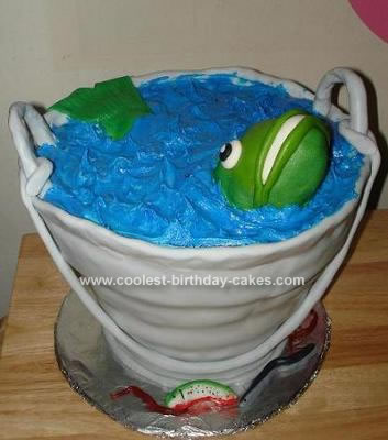 Sports Birthday Cakes on Coolest Fish Cake 64