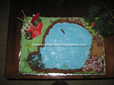Fish Birthday Cake on Coolest Fishing Cake 11