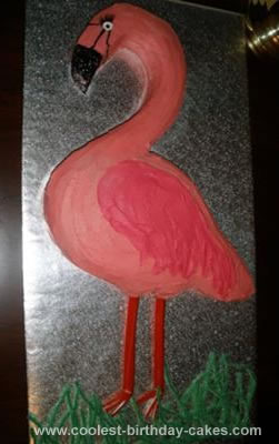 Birthday Cake Recipes on Coolest Flamingo Cake 6
