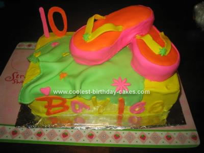 Birthday Cake Pics on Coolest Flip Flop Birthday Cake 44