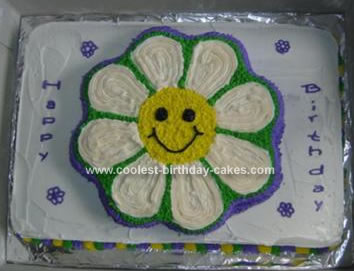 Birthday Flower Cake on Coolest Flower Birthday Cake 55