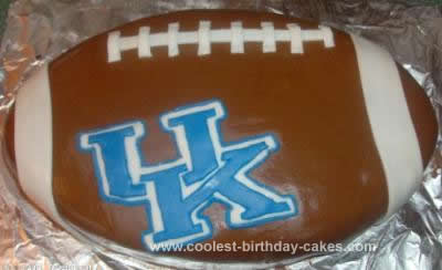 Basketball Birthday Cake on Coolest Football Birthday Cake Design 117