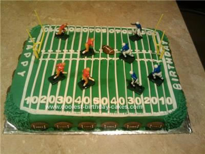  Coolest Birthday Cakes  on Coolest Football Field Birthday Cake 82