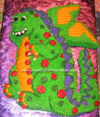 Birthday Cakes on Coolest Friendly Dragon Cake 49