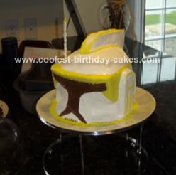 Star Wars Birthday Cake on Homemade Fully Edible Commander Cody Cake
