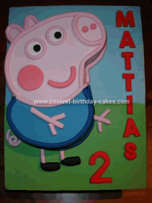 Birthday Cake Pictures on Coolest George Pig Birthday Cake 8