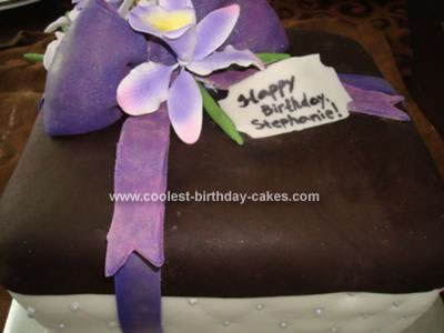 Thomas Birthday Cake on Decoratebirthday Cake On Coolest Gift Box Birthday Cake 31