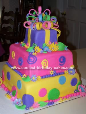  Birthday Cake Ideas on Coolest Gift Box Cake 18