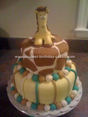  Birthday Cakes on Coolest Giraffe Baby Shower Cake 25