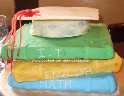 Cool Birthday Cakes on Homemade Graduation Cake Ideas Photograph   Coolest Graduati