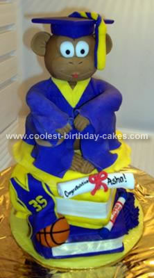 Monkey Birthday Cake on Coolest Graduation Cake 41
