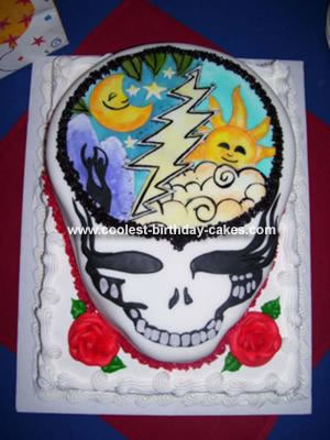 50th Birthday Cake Pictures on Coolest Grateful Dead Steel Your Face Cake 3