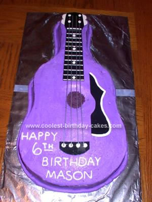 Guitar Birthday Cake on Coolest Guitar Birthday Cake 101